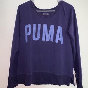 Puma Purple Crew Neck